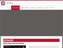 Tablet Screenshot of galeria.mokdebica.pl
